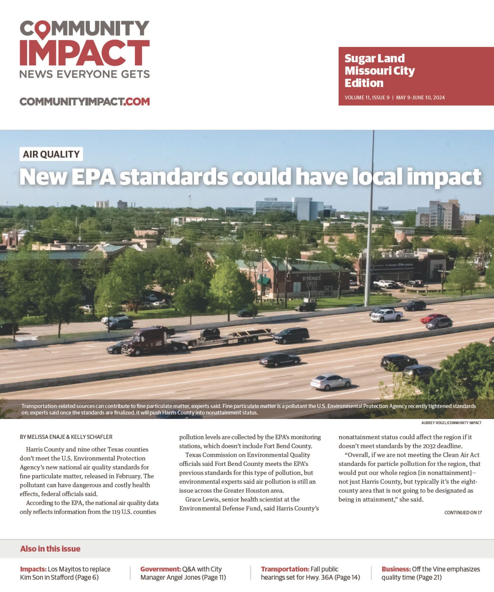 Sugar Land - Missouri City cover — May 2024