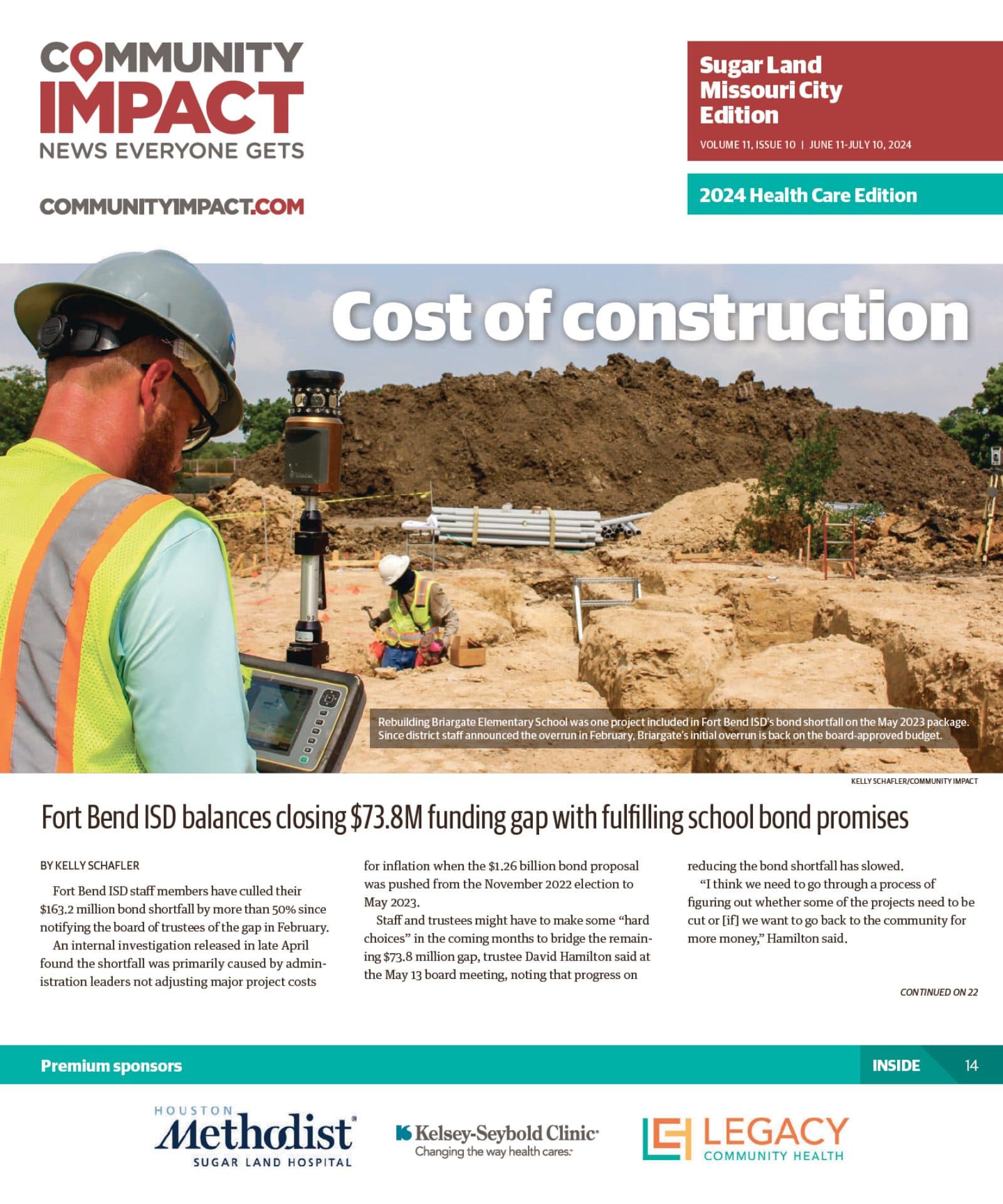 Sugar Land - Missouri City cover — June 2024