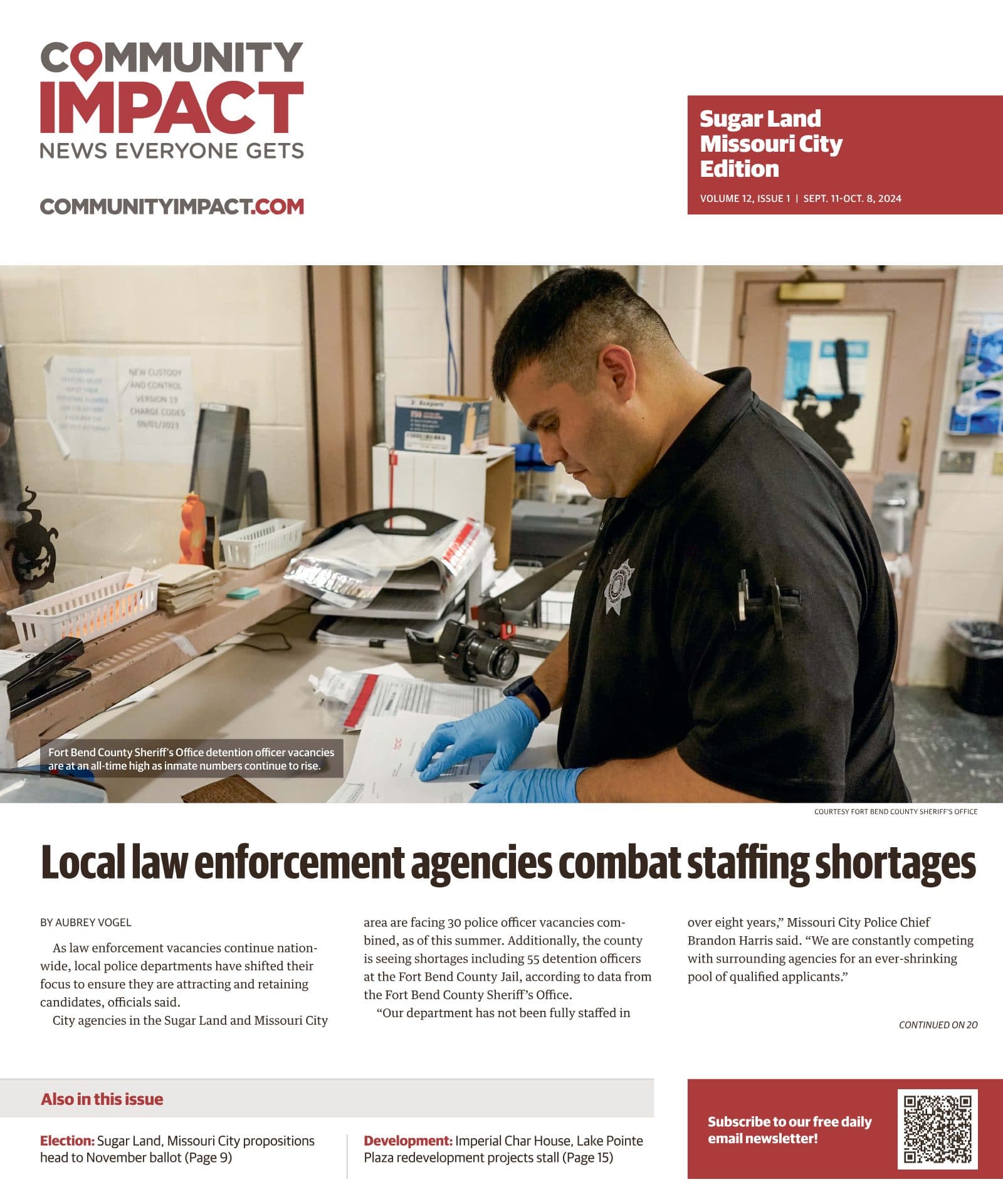 Sugar Land - Missouri City cover — September 2024