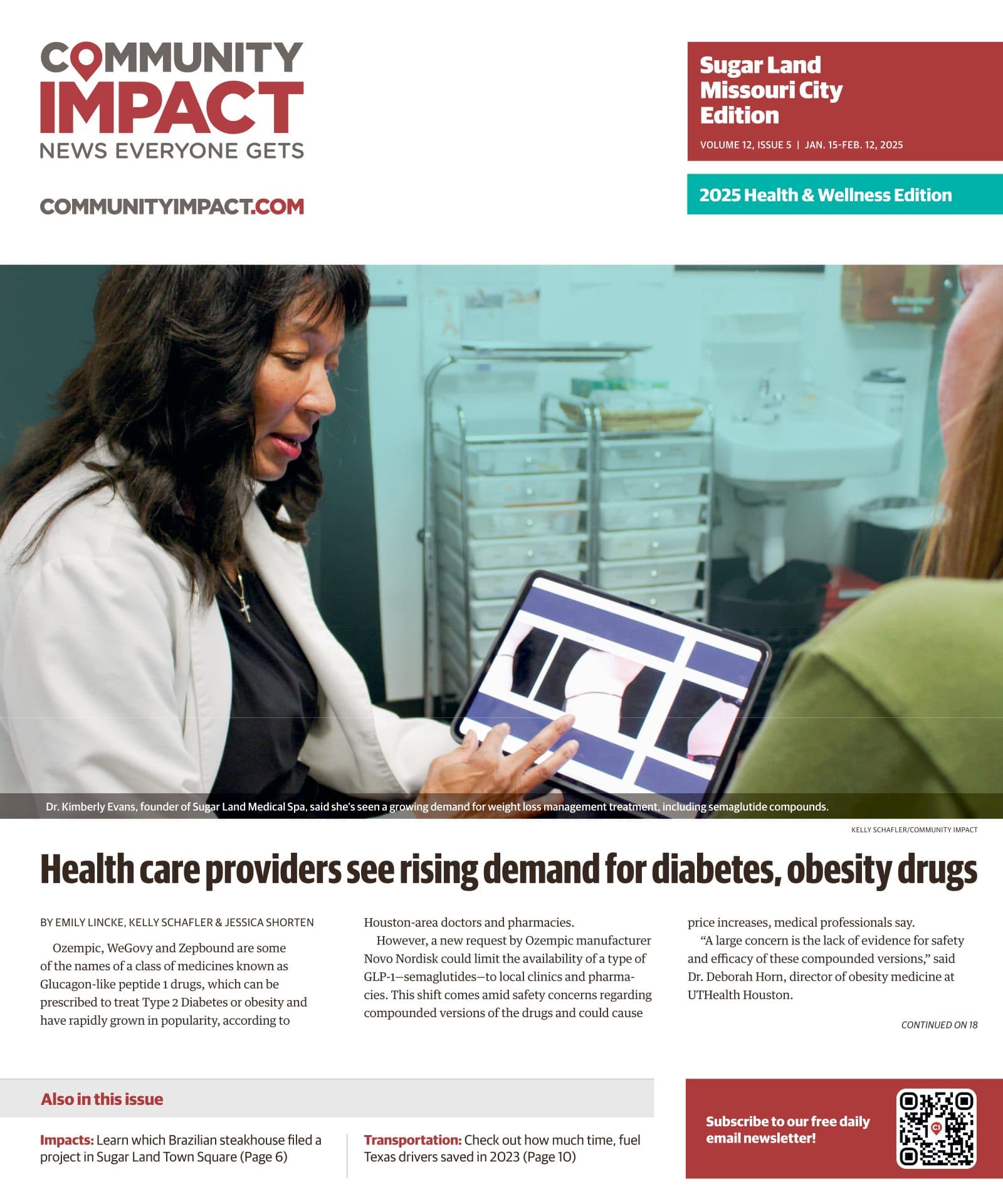 Sugar Land - Missouri City cover — January 2025