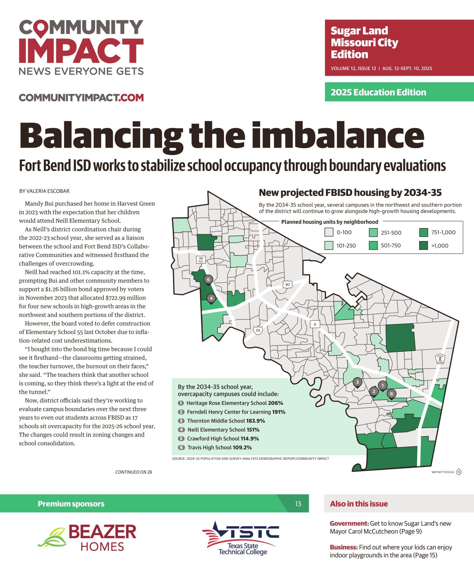 Sugar Land - Missouri City cover — August 2025