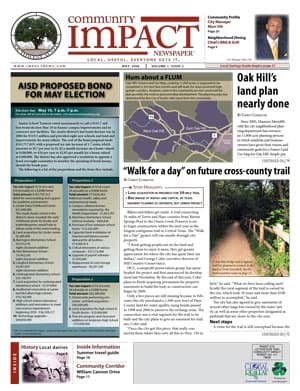 Southwest Austin - Dripping Springs cover — May 2008