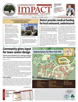 Southwest Austin - Dripping Springs cover — July 2008
