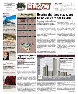 Southwest Austin - Dripping Springs cover — February 2009