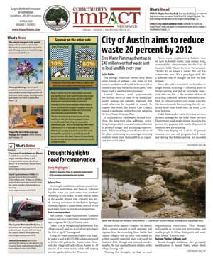 Southwest Austin - Dripping Springs cover — March 2009