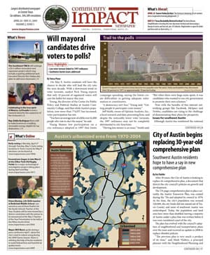 Southwest Austin - Dripping Springs cover — April 2009