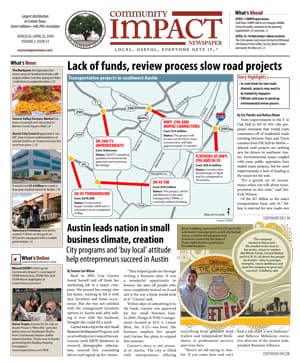 Southwest Austin - Dripping Springs cover — March 2010