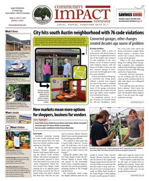 Southwest Austin - Dripping Springs cover — April 2010