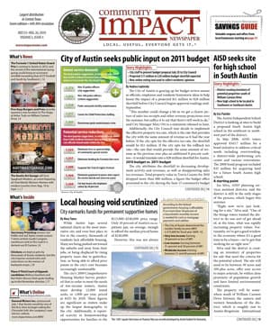 Southwest Austin - Dripping Springs cover — July 2010