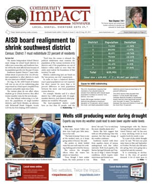 Southwest Austin - Dripping Springs cover — July 2011