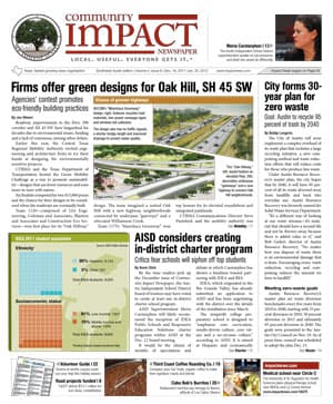 Southwest Austin - Dripping Springs cover — December 2011