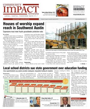 Southwest Austin - Dripping Springs cover — June 2012