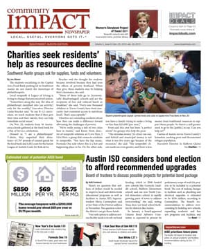 Southwest Austin - Dripping Springs cover — December 2012