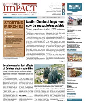 Southwest Austin - Dripping Springs cover — February 2013