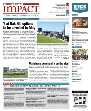 Southwest Austin - Dripping Springs cover — April 2013