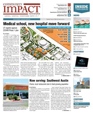 Southwest Austin - Dripping Springs cover — May 2013