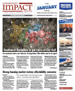 Southwest Austin - Dripping Springs cover — January 2014