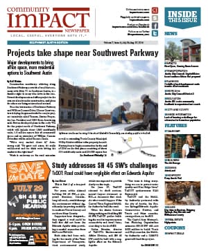 Southwest Austin - Dripping Springs cover — July 2014