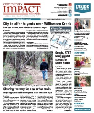 Southwest Austin - Dripping Springs cover — November 2014