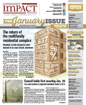 Southwest Austin - Dripping Springs cover — January 2015