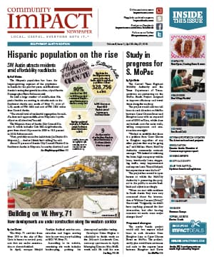 Southwest Austin - Dripping Springs cover — April 2015
