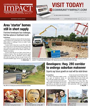 Southwest Austin - Dripping Springs cover — July 2015