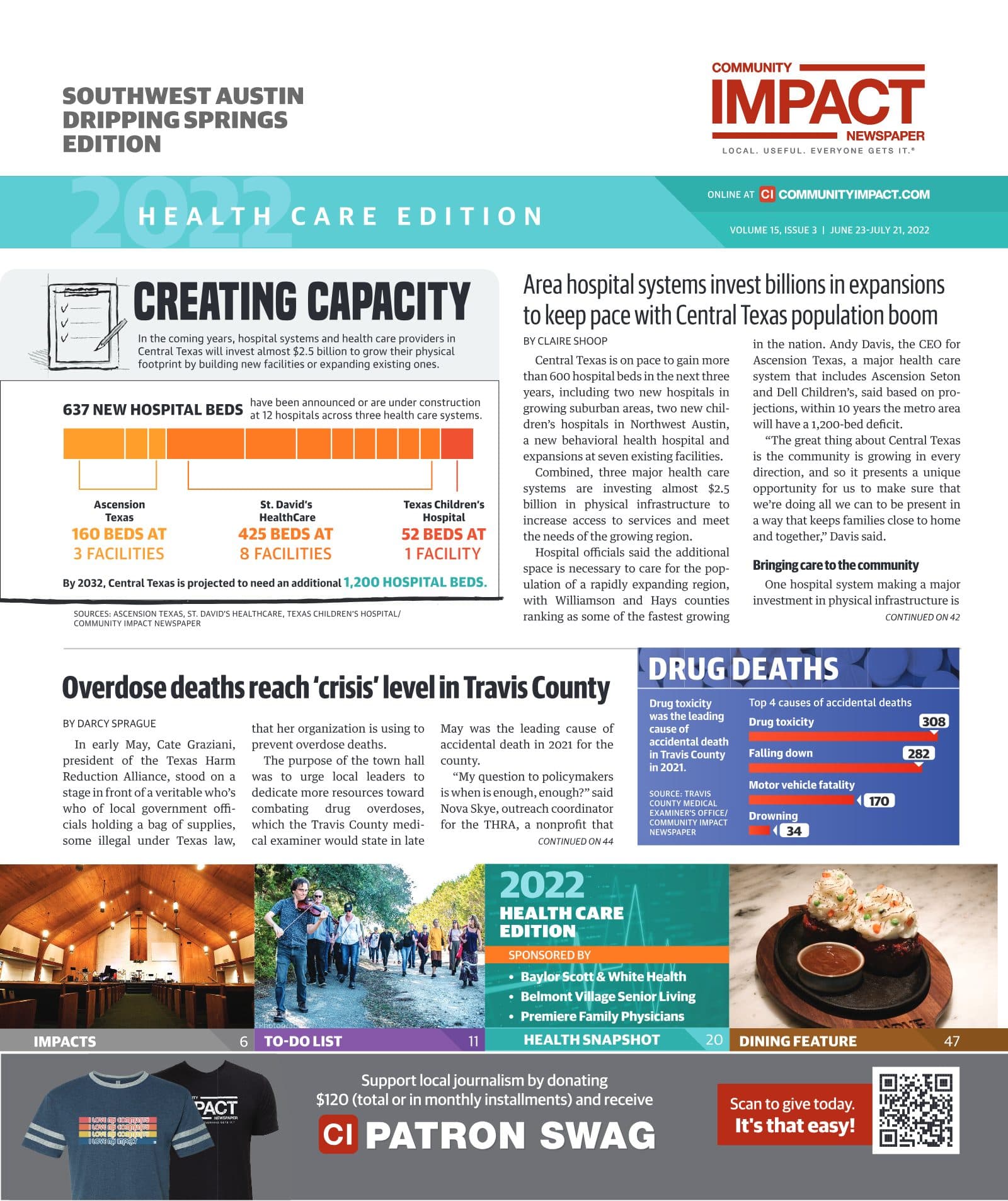 Southwest Austin - Dripping Springs cover — June 2022