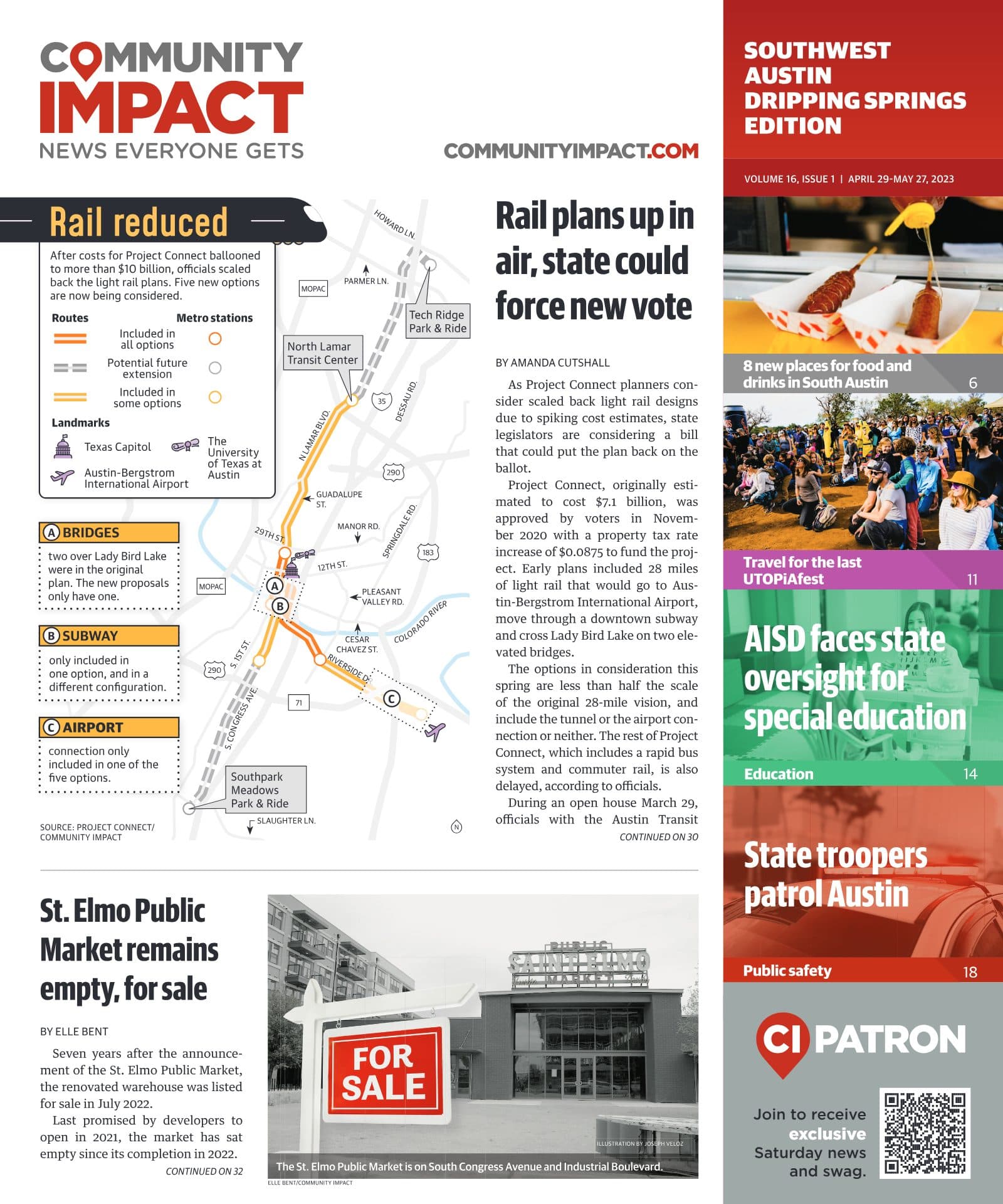 Southwest Austin - Dripping Springs cover — April 2023