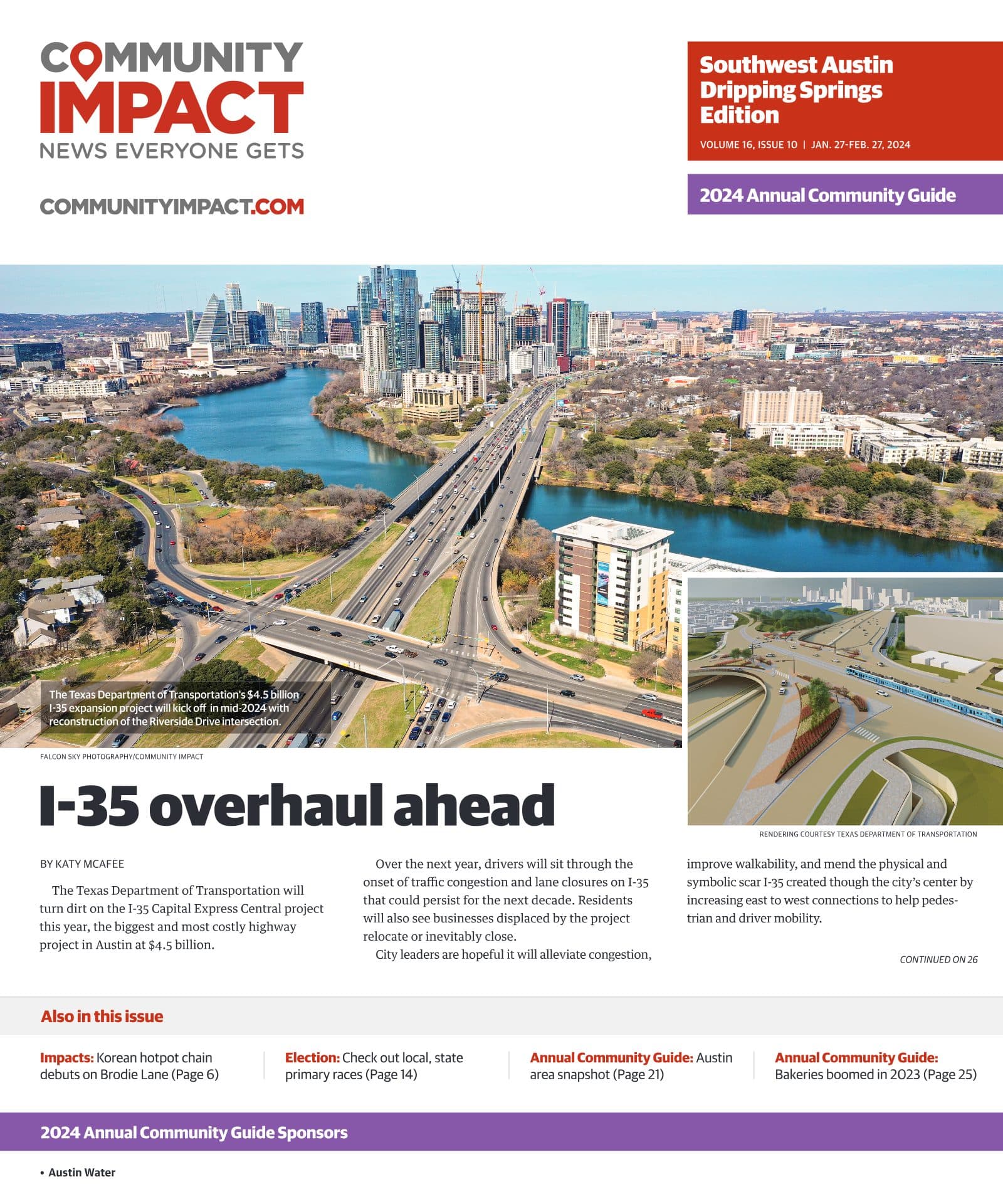 Southwest Austin - Dripping Springs cover — January 2024