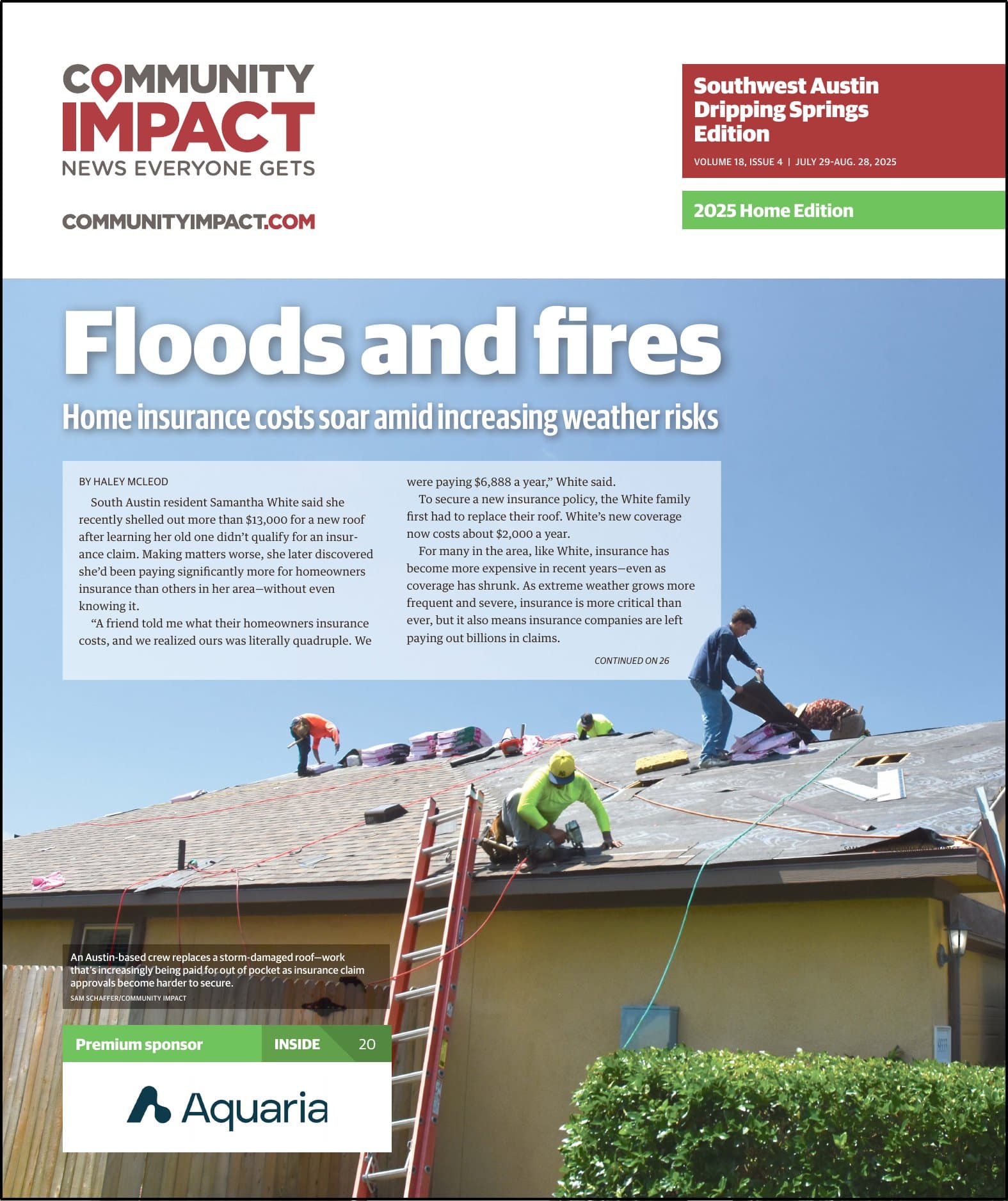 Southwest Austin - Dripping Springs cover — July 2025