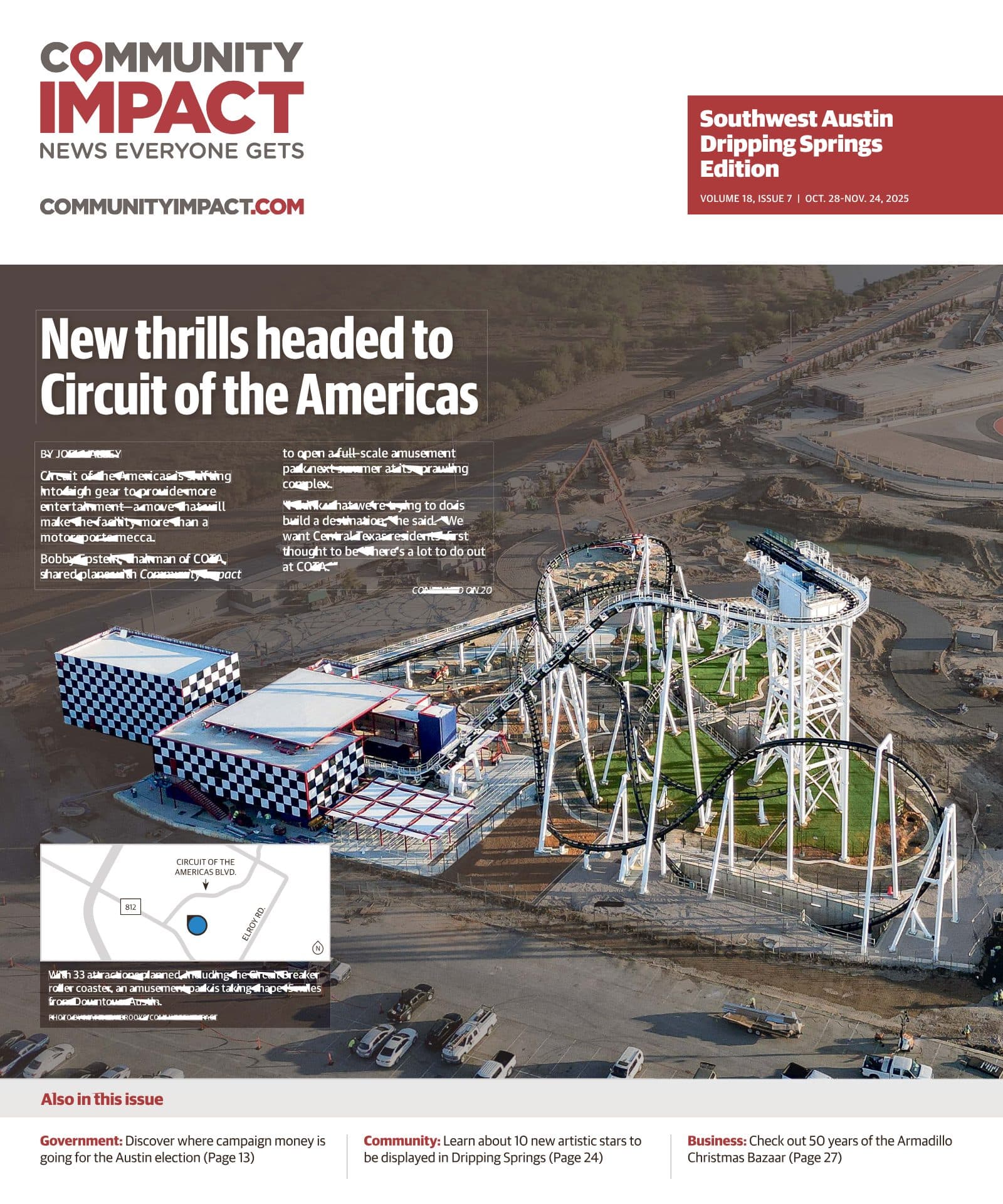 Southwest Austin - Dripping Springs cover — October 2025