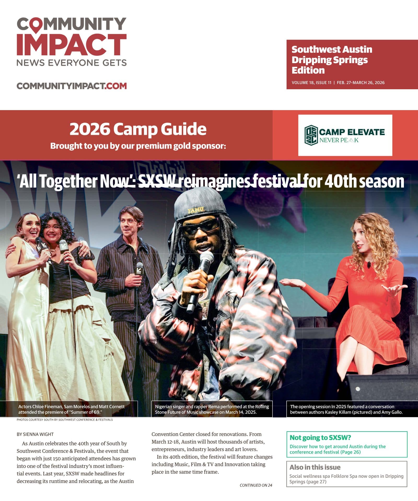 Southwest Austin - Dripping Springs cover — February 2026