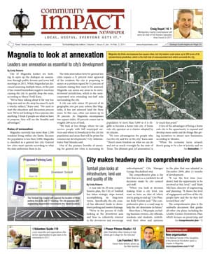 Tomball - Magnolia cover — January 2011