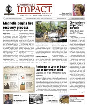Tomball - Magnolia cover — October 2011