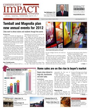 Tomball - Magnolia cover — March 2012