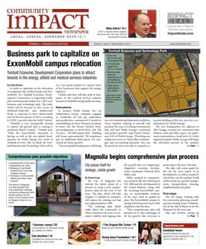 Tomball - Magnolia cover — April 2012