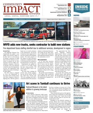 Tomball - Magnolia cover — February 2014