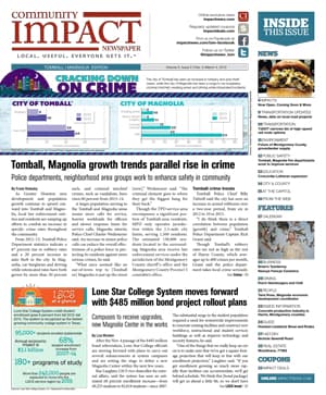 Tomball - Magnolia cover — February 2015