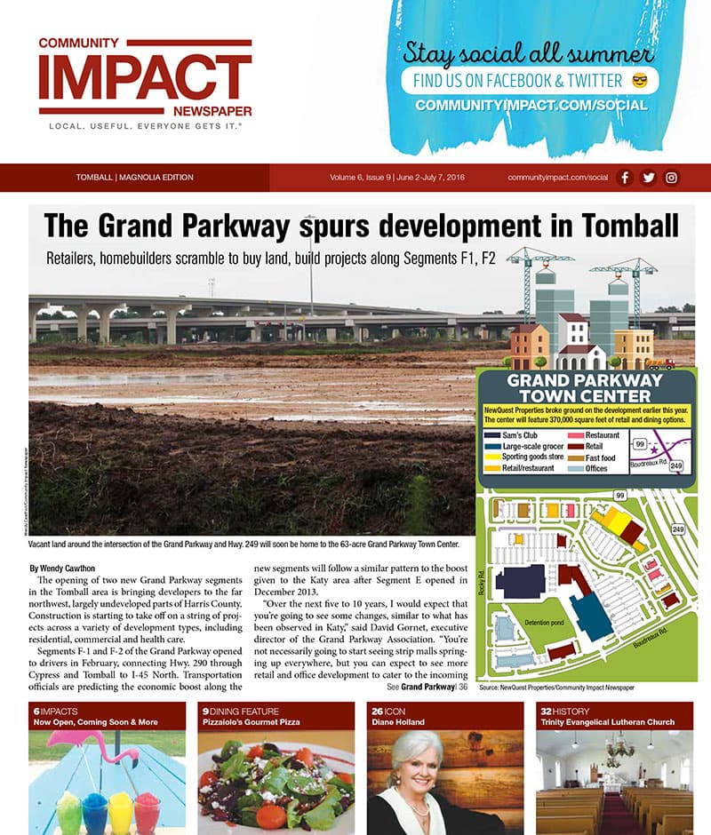 Tomball - Magnolia cover — June 2016