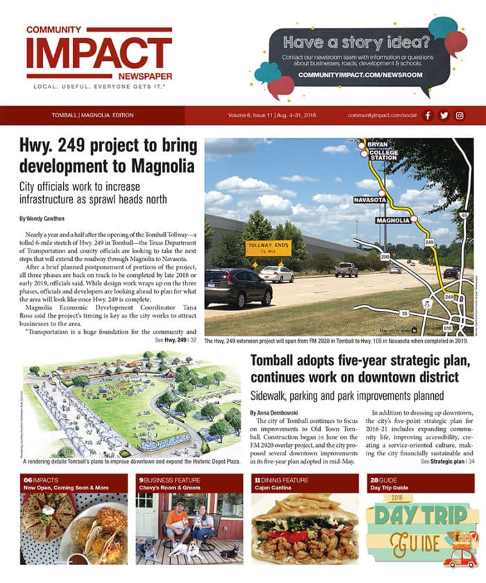Tomball - Magnolia cover — August 2016
