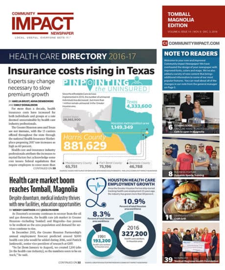 Tomball - Magnolia cover — November 2016