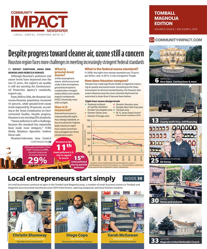 Tomball - Magnolia cover — May 2018
