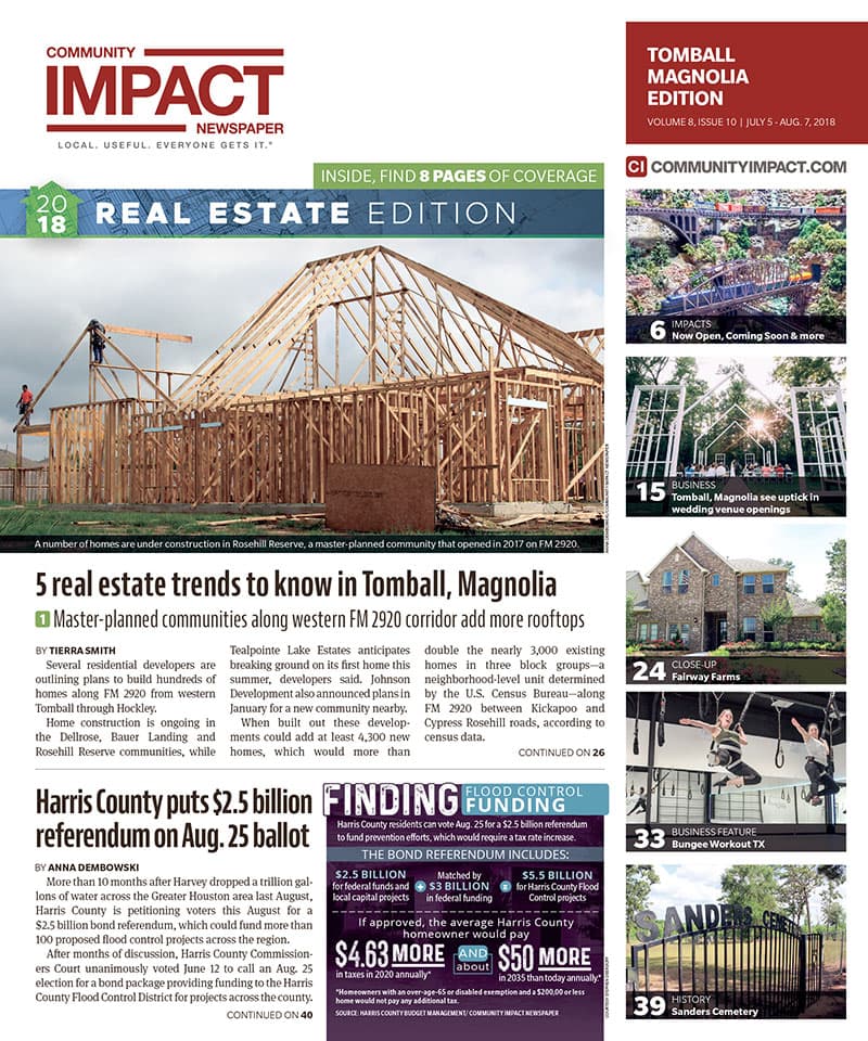 Tomball - Magnolia cover — July 2018