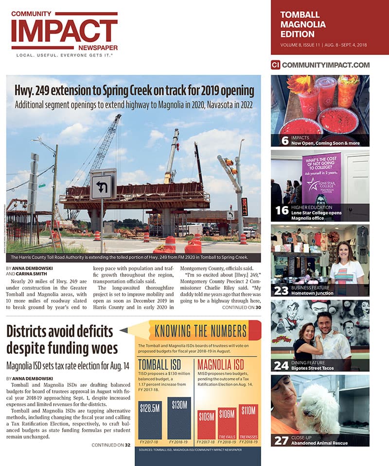 Tomball - Magnolia cover — August 2018