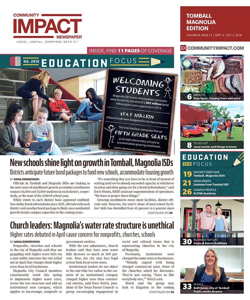 Tomball - Magnolia cover — September 2018
