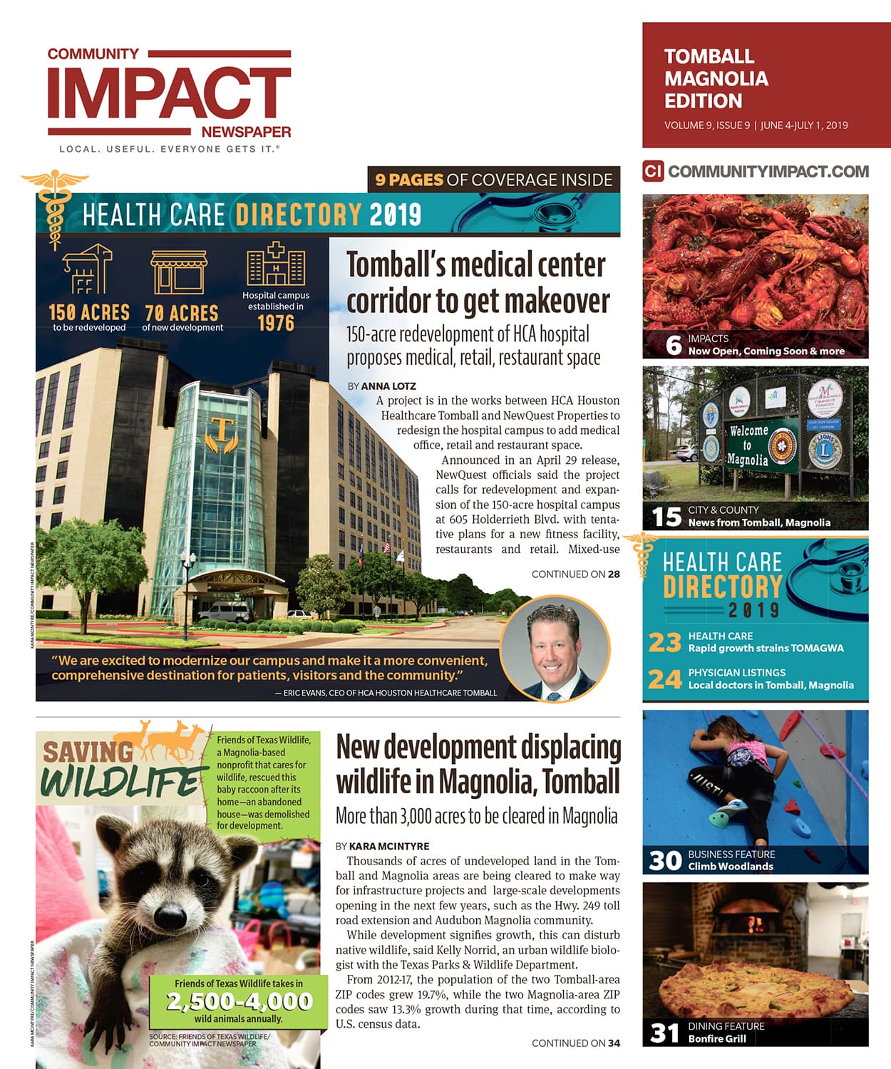 Tomball - Magnolia cover — June 2019