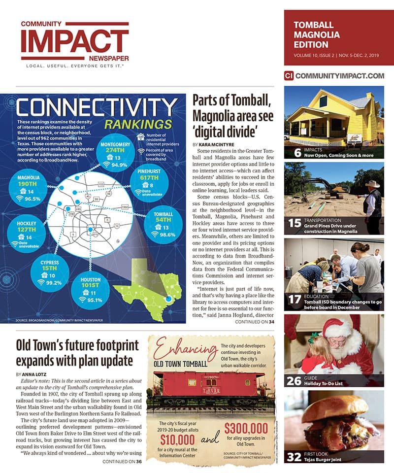 Tomball - Magnolia cover — November 2019