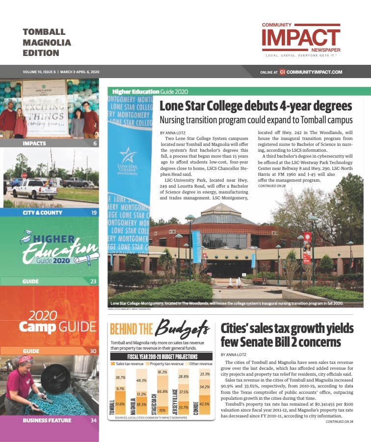 Tomball - Magnolia cover — March 2020