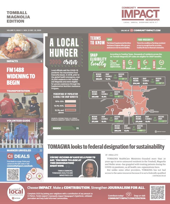 Tomball - Magnolia cover — November 2020