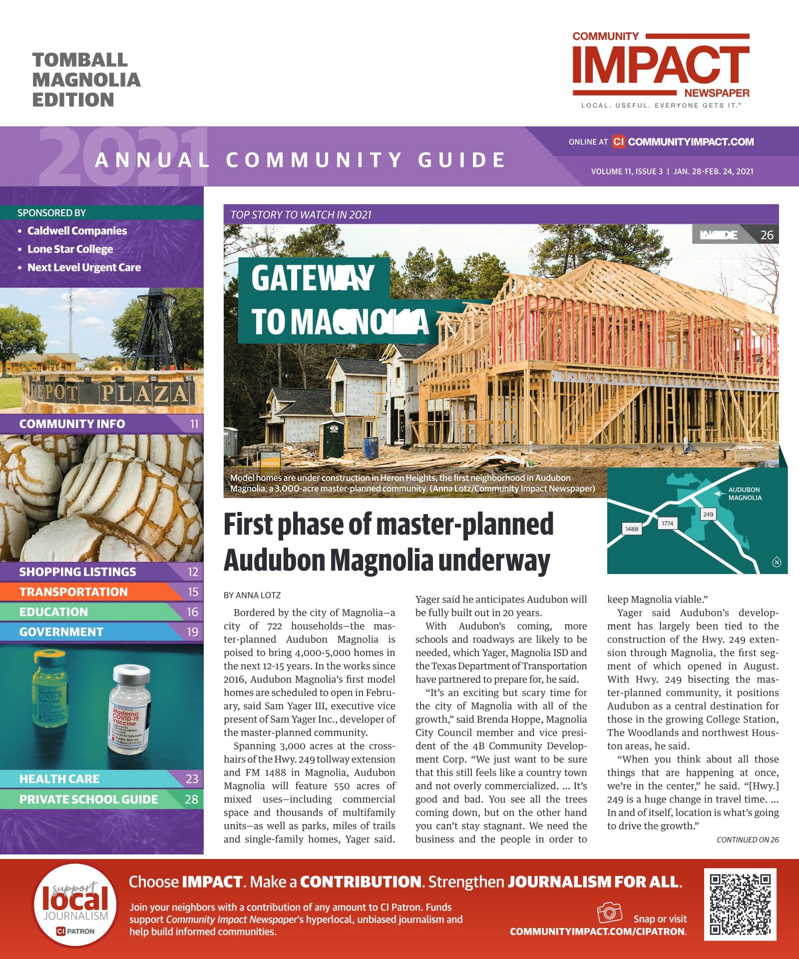 Tomball - Magnolia cover — January 2021